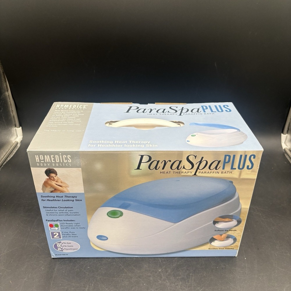 HoMedics ParaSpa Plus Heat Therapy Paraffin Bath Softens hands Soothes muscles